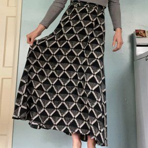 Silk Anthropologie Asymmetrical Skirt by Porridge